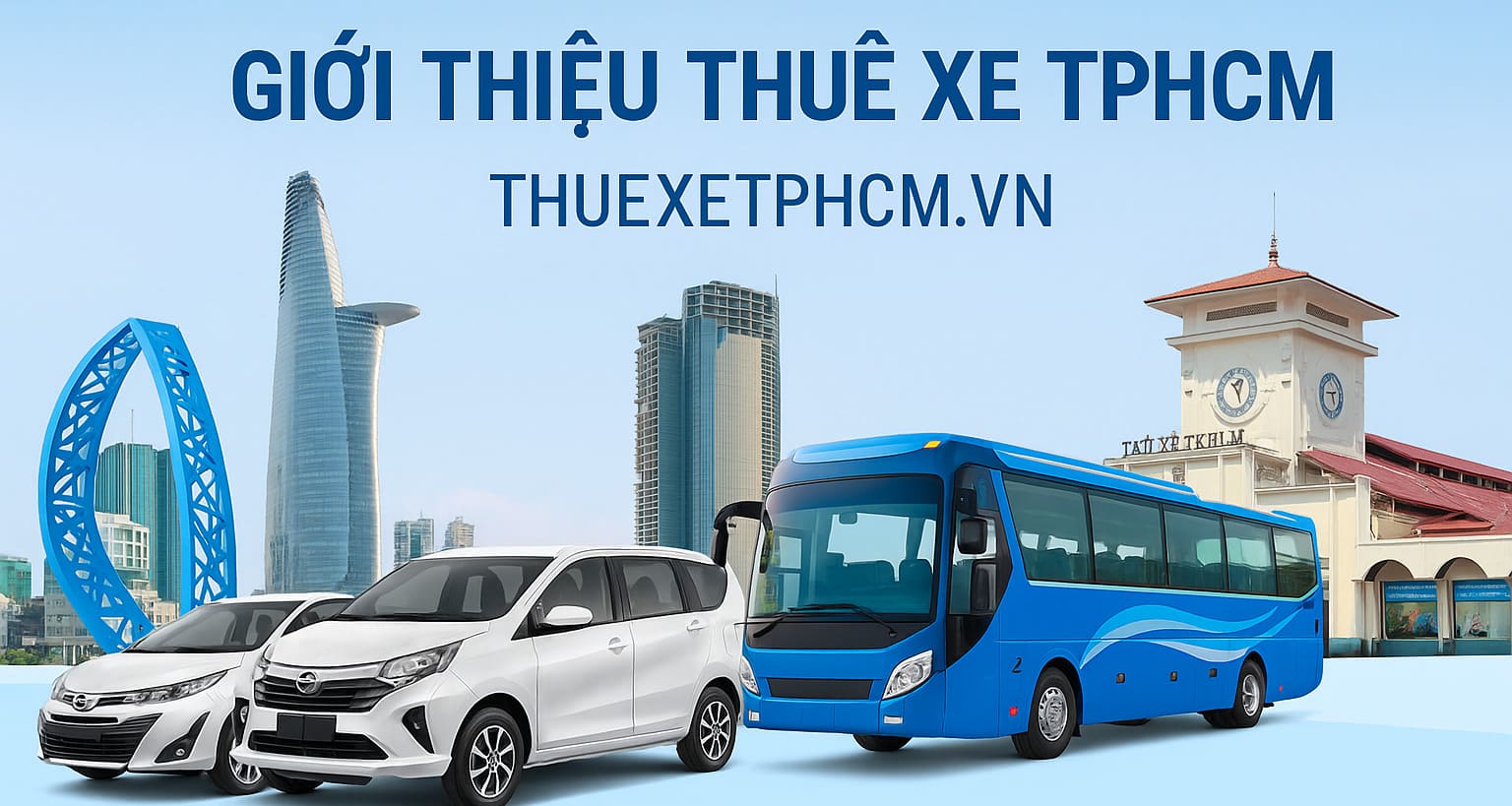 Banner Giới thiệu DVDL Lê Trọng – Thuexetphcm.vn, dịch vụ thuê xe TPHCM uy tín, xe du lịch 4–45 chỗ, đưa đón tận nơi.