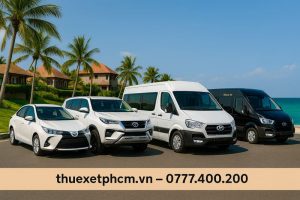 Các Loại Xe Thuê Đi Mũi Né – 4 Chỗ, 7 Chỗ, 16 Chỗ & Limousine